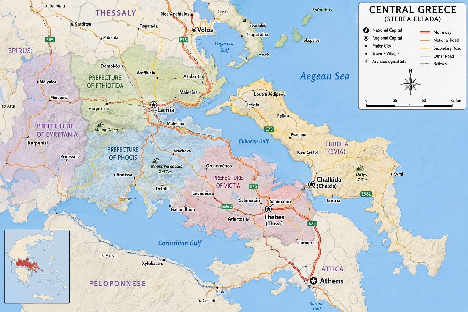 Orta Yunanistan: Kartpostalların Ötesinde